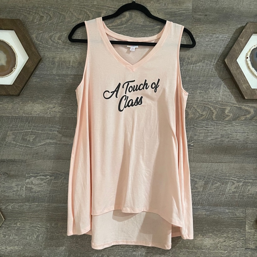 NWOT, Lularoe Kristina Tank, Pink